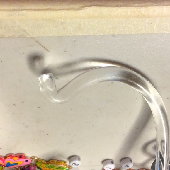 4 ornament holders… acrylic  … 6” high - Picture 4 of 5